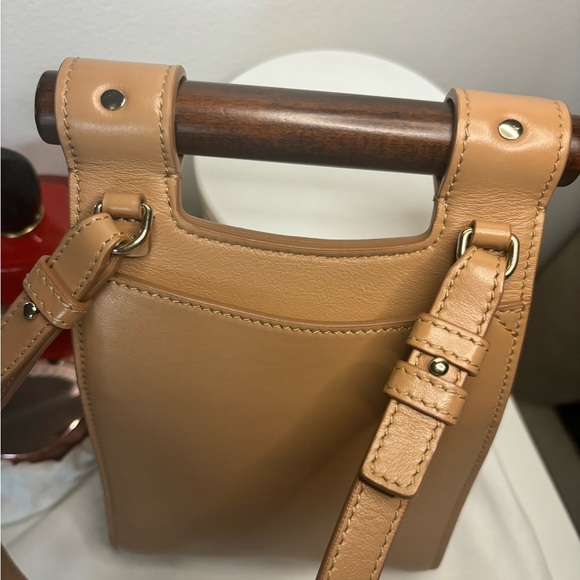Chloe taupe magda top handle bag . Authentic - Picture 6 of 16
